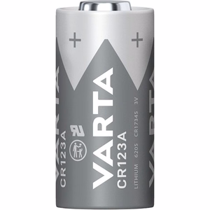 VARTA lithium battery CR123A 3V 1 pcs