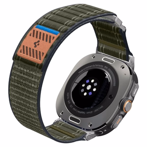 SPIGEN WBF0 rihm SAMSUNG GALAXY WATCH ULTRA 2024 / 2025 (47 MM) roheline