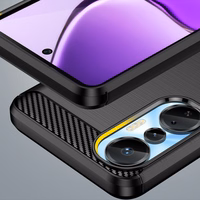 Carbon Ümbris ümbris jaoks Infinix Hot 20S flexible silicone carbon cover must