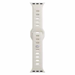3mk silikoonrihm Apple Watchile, 38/40/41/42 mm, Nude, väike suurus