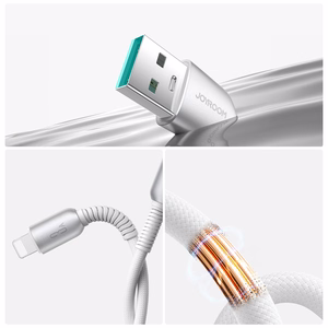 USB kaabel Joyroom S-A51 USB-A to Lightning 3A 1.2m light hall
