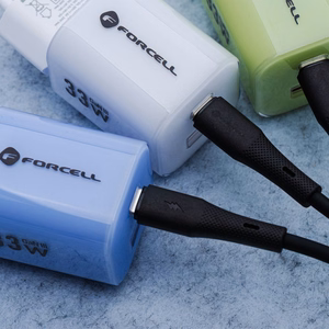 Kaabel USB A to Micro USB Forcell F-Energy QC3.0 2,4A 18W Silikoon 1 m C341 must