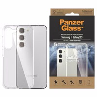 PanzerGlass ClearCase ümbris jaoks Samsung Galaxy S23 - läbipaistev