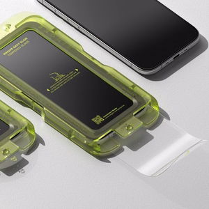 Ringke Easy Slide закалённое стекло 2 шт. для iPhone 17 Air - чёрный