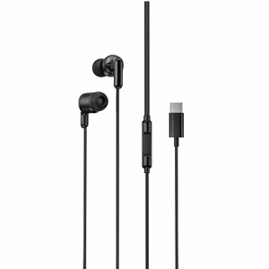 XO EP84 juhtmega kõrvaklapid USB-C-liidesega, mustad
