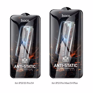 Tempered glass to iPhone 14 PLUS / 13 PRO MAX Hoco HD Anti-static 25 pcs G10