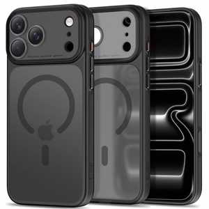 Tech-Protect MagPrime MagSafe CC ümbris mudelitele iPhone 18 Pro / iPhone 17 Pro, mattmust