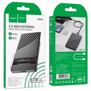 Hoco HB46 USB3.0 2.5'' SATA Hard Drive Enclosure must