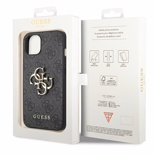 Guess 4G Big Metal Logo ümbris iPhone 14 / 15 Plus hall
