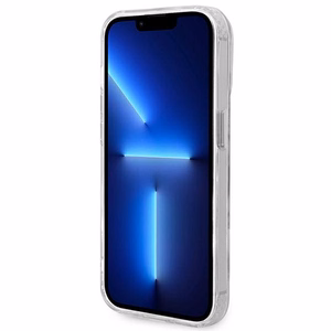 Guess GUHMP14XHTRMS iPhone 14 Pro Max 6.7" hõbedane/hõbedane hard ümbris Metal Outline Magsafe