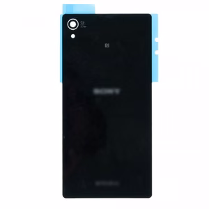 Tagakaas ühilduv Sony Xperia Z3+ E6553 kleebisega must HQ
