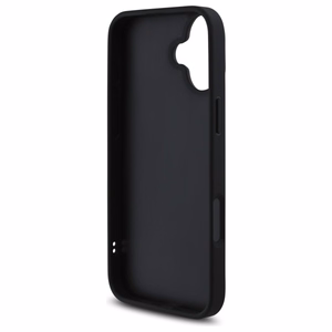 Guess Quilted Metal Logo iPhone 16 Plus Ümbris - Must