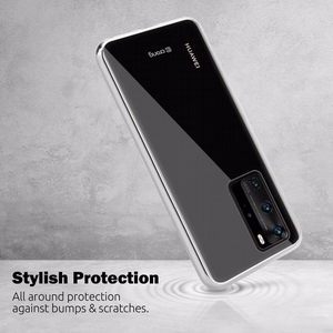 Crong Crystal Slim ümbris seadmele Huawei P40, läbipaistev
