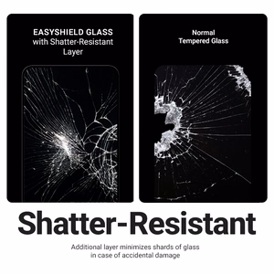 Crong EasyShield 2-Pack karastatud ekraanikaitseklaasid seadmele iPhone 17e / 16e / 14 / 13 / 13 Pro, 2 tk