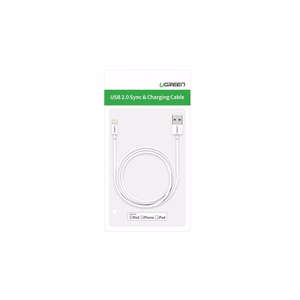 Ugreen US155 20728 USB-A / Lightning MFi 2.4A cable 1m - white