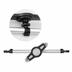 Car hoidja jaoks two headrests (tablets 7"-11") hõbedane