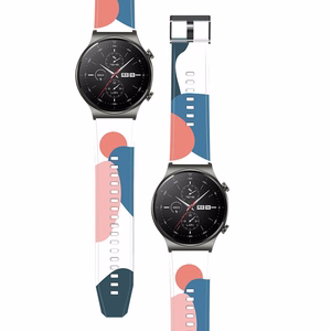 Rihm Moro rihm Huawei Watch GT2 Pro silikoonist rihmaga kella käevõru muster 11