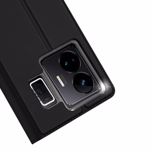 Dux Ducis Skin Pro Ümbris jaoks Realme GT Neo 5 / Realme GT3 Flip Cover Card Wallet Stand must