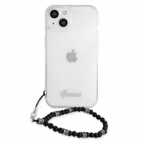 Guess GUHCP13MKPSBK iPhone 13 6.1" läbipaistev kõvakaane Black Pearl