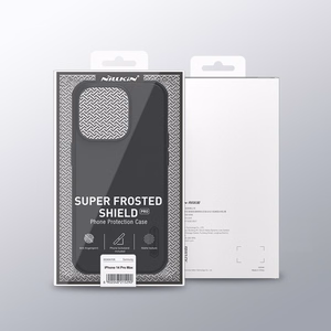 Nillkin Super Frosted Shield Pro ümbris iPhone 14 Pro Max tagaküljele sinine