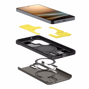 SPIGEN ümbris TOUGH ARMOR ühildub MagSafe'iga SAMSUNG S26 Ultra gunmetal jaoks