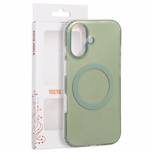 Tecto Shield Mistiq Mag ümbris mudelile iPhone 17 6,3", oliivroheline