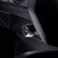 FORCELL F-ENERGY Carbon CC50-2A car laadija 2 x USB A QC3.0 3A 36W must
