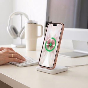 Tech-Protect MagFlex ümbris mudelile iPhone 17, läbipaistev roosa