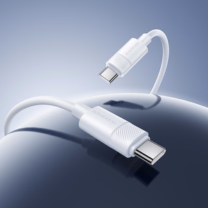 Borofone Cable BX123 Leya - Type C to Type C - PD 60W 3A 1 metre white