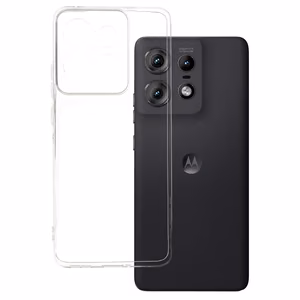 Ultra Läbipaistev 1mm Ümbris jaoks Motorola Edge 50 Pro 5G Läbipaistev