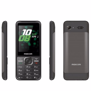 Maxcom MM 244 SE GSM mobiiltelefon, must