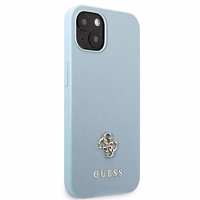 Guess GUHCP13MPS4MB iPhone 13 6.1" sinine/sinine hardcase Saffiano 4G Small Metal Logo