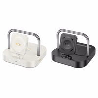 Wireles laadija Hoco 3in1 3A 5W compatible with Apple Watch CQ16A milky valge