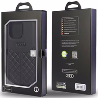 Audi Genuine Leather iPhone 13 Pro Max 6.7" must/must hardcase AU-TPUPPCIP13PM-Q8/D1-BK
