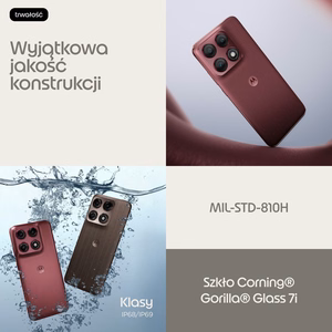 Motorola Edge 70 Pro 5G 8/256 GB, punane