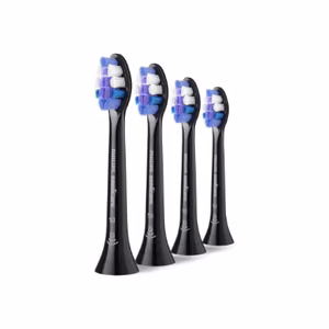 Philips Sonicare Sensitive vahetatavad hambaharjapead HX6054/88 – 4 tk, mustad