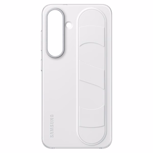 Samsung Standing Grip Case ümbris, sobib mudelile Samsung Galaxy S25 Ultra, valge