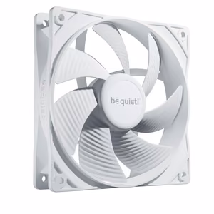 Be Quiet korpuse ventilaator 120mm Pure Wings 3 valge PWM BL110
