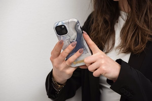 Ümbris jaoks iPhone 15 PLUS Forcell F-Protect Mirage compatible with Magsafe magic sand