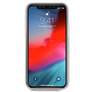 US Polo Assn. Gradient Pattern Collection ümbris seadmele iPhone 12 mini, sinine
