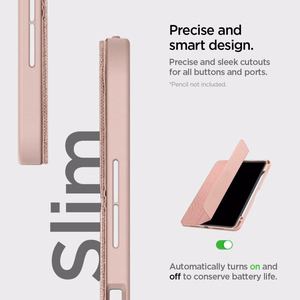 Spigen Urban Fit Ümbris jaoks iPad Pro 11" 5 / 6 / 2024-2025 - Roosa