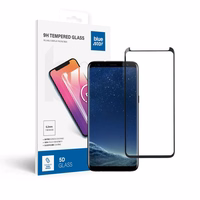 Karastatud klaas to Samsung Galaxy S8 (full glue / Ümbris friendly) sinine Star 5D must