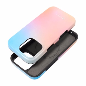 Ümbris jaoks iPhone 15 PRO MAX Forcell F-Protect Mirage compatible with Magsafe Military Drop-Test pinky sinine