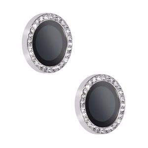 Закалённое стекло Hard Diamond для камеры (LENS) для iPhone 17 серебряный (объектив 2 шт.)