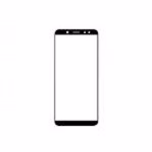 Outer Screen Glass Ühildub Samsung A600 A6 2018 Must HQ