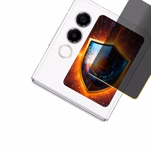 Nubia Flip 2 (front) – 3mk Silky Matt Privacy privaatsusfilter