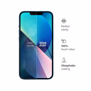 Karastatud klaas sinine Star - IPHONE 13/13Pro/14/16e