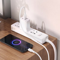 Borofone Kaabel BX94 Crystal color - USB to Micro USB - 2,4A 1 metre valge