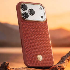 Punane Benks Magnetic Armor Pro Armor Grid 600D kevlari ja metallraamiga ümbris (C.K.FL.AP.RD.B072) mudelitele iPhone 18 Pro / iPhone 17 Pro Camera Controli nupuga
