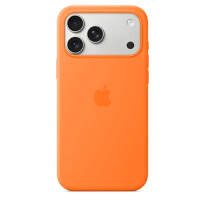 iPhone 17 Pro Max Silikoon Ümbris with MagSafe – Oranž